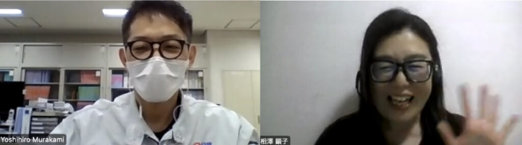 ソーシャル・イノベーション・スクール第３期東京校 村上仁宏さん (日世株式会社)と仙台校 相澤顕子さん（6次産業プロデューサー/SOFIX診断士）
