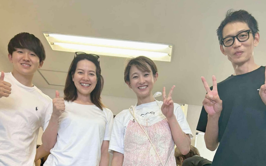 グループワークを一緒に鳥くんだ仲間と
